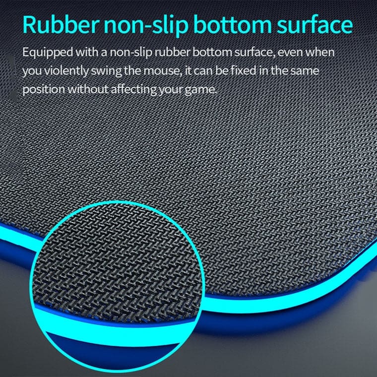 K9186 LED Large Desktop and Mouse Pad with 15W Wireless Charging Pad - Image 5