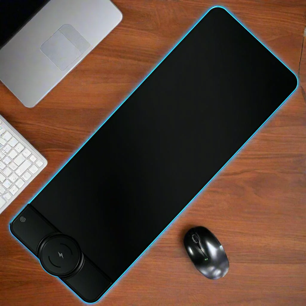 K9186 LED Large Desktop and Mouse Pad with 15W Wireless Charging Pad - Image 6