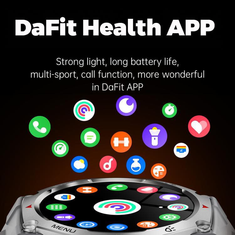 KT85 Rugged Sports Smart Watch | 1.43" AMOLED | 525mAh Battery | BT Calling | 5ATM Rated - Image 14