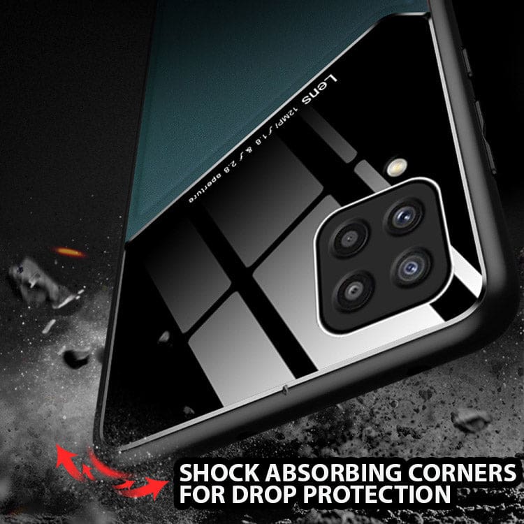 Apple iPhone 13 - Leather and Glass Shockproof Cover - Image 3