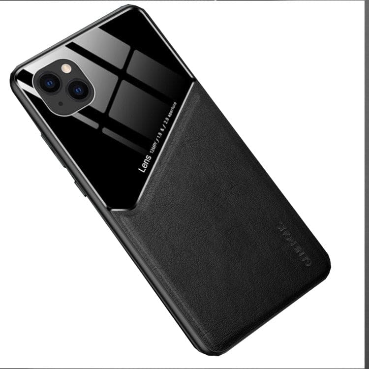 Apple iPhone 13 - Leather and Glass Shockproof Cover - Image 6