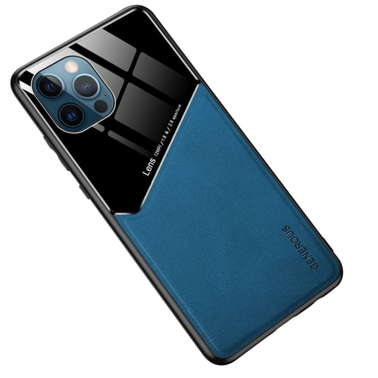 Apple iPhone 13 Pro Max - Leather and Glass Shockproof Cover - Image 5