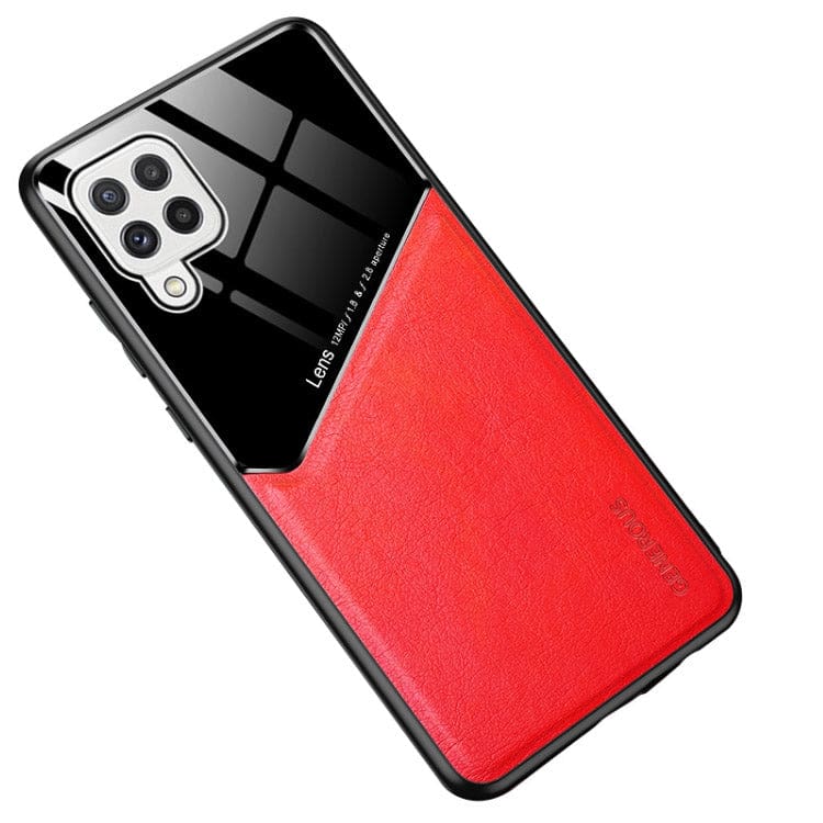 Samsung Galaxy A22 4G Leather and Glass Shockproof Cover - Image 7