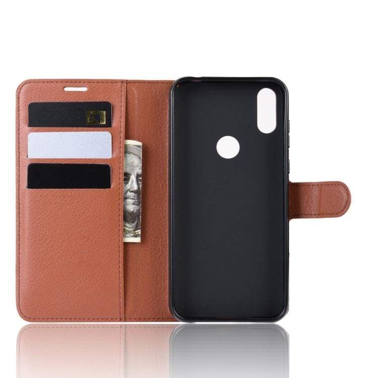Doogee Y8/Y8C/Y8 Plus Leather Texture Flip Phone Cover/Wallet - Image 13
