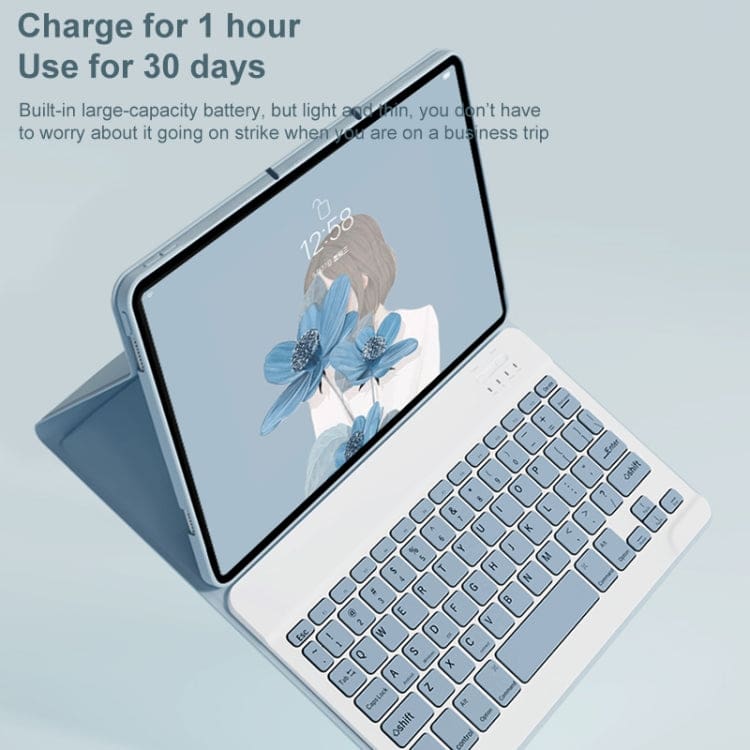 Lenovo M10 Plus 3rd Gen Bluetooth Keyboard, Flip Cover with Stand - Image 7