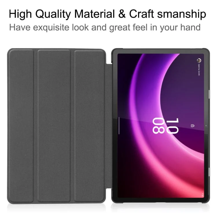 Lenovo Tab P11 Gen 2 Custer Flip Front Tri-Fold Protective Tablet Cover - Image 4