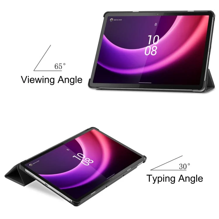 Lenovo Tab P11 Gen 2 Custer Flip Front Tri-Fold Protective Tablet Cover - Image 5