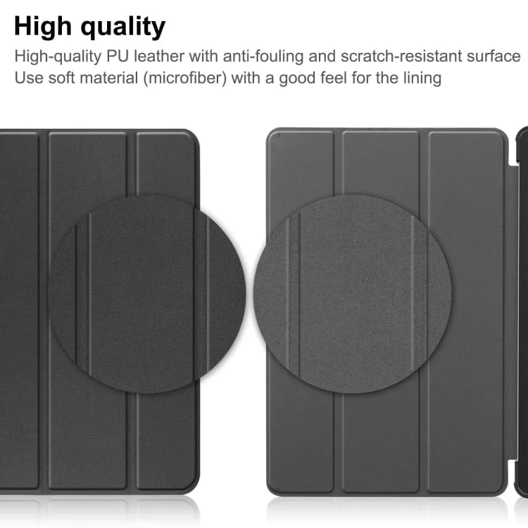 Lenovo Tab P11 Gen 2 Custer Flip Front Tri-Fold Protective Tablet Cover - Image 8