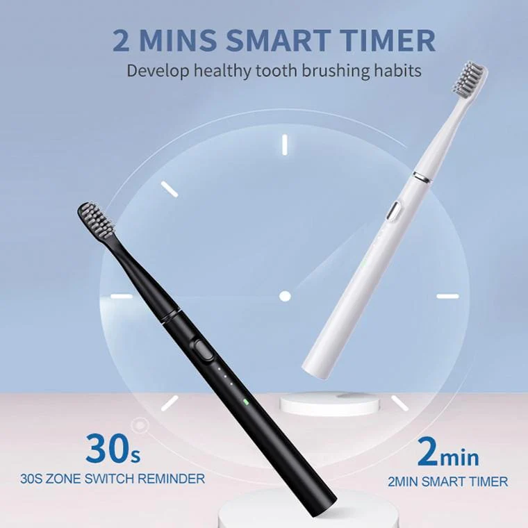 M200 Electric Toothbrush, Waterproof, Smart Timing, 6 Heads - Image 7