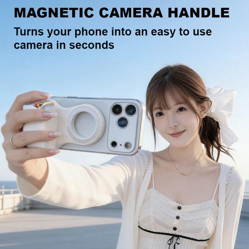 Magnetic Phone Camera Handle with Wireless Camera Remote Control - Image 3