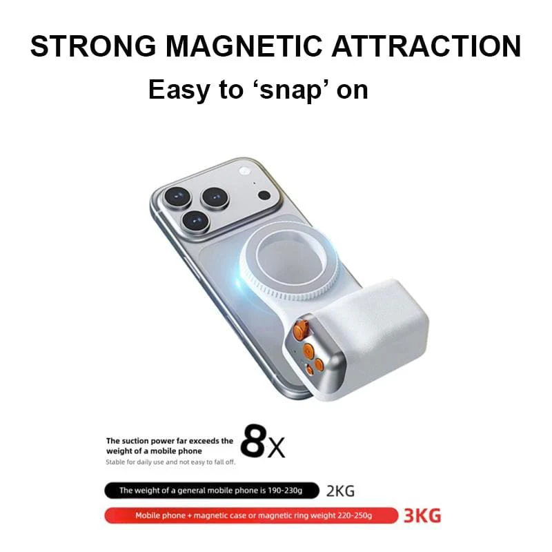 Magnetic Phone Camera Handle with Wireless Camera Remote Control - Image 8