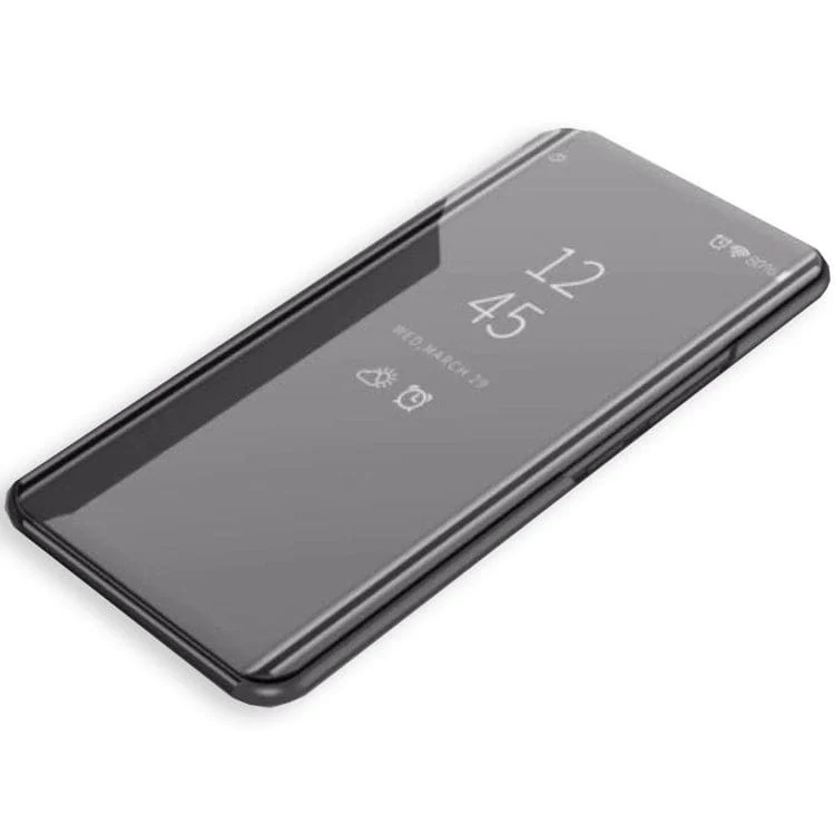 Samsung Galaxy Note 10 Mirror Semi-Transparent Flip Front Rigid Cover