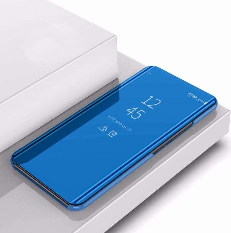 Samsung Galaxy Note 10 Mirror Semi-Transparent Flip Front Rigid Cover - Image 7