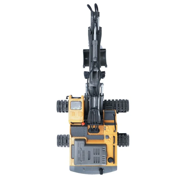MoFun 258 RC Excavator, Engine Sounds, All-Terrain Caterpillar tracks, Independent Steering, Boom lights - Image 4