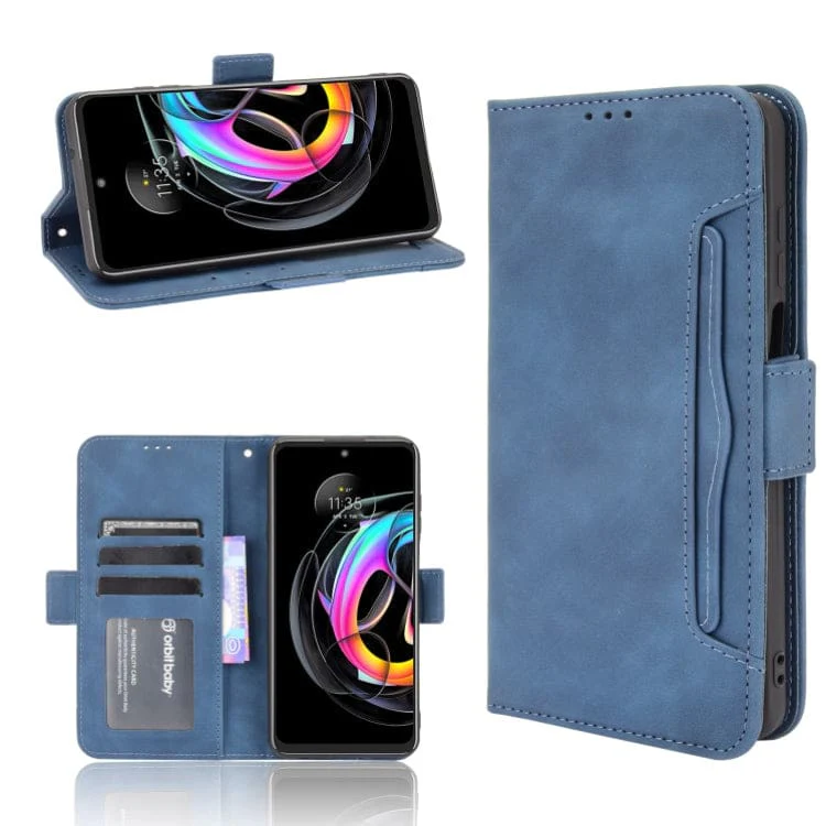 Motorola Edge 20 Lite - Flip Wallet Cover with Removable Front Card Wallet, Card Slots - Image 8
