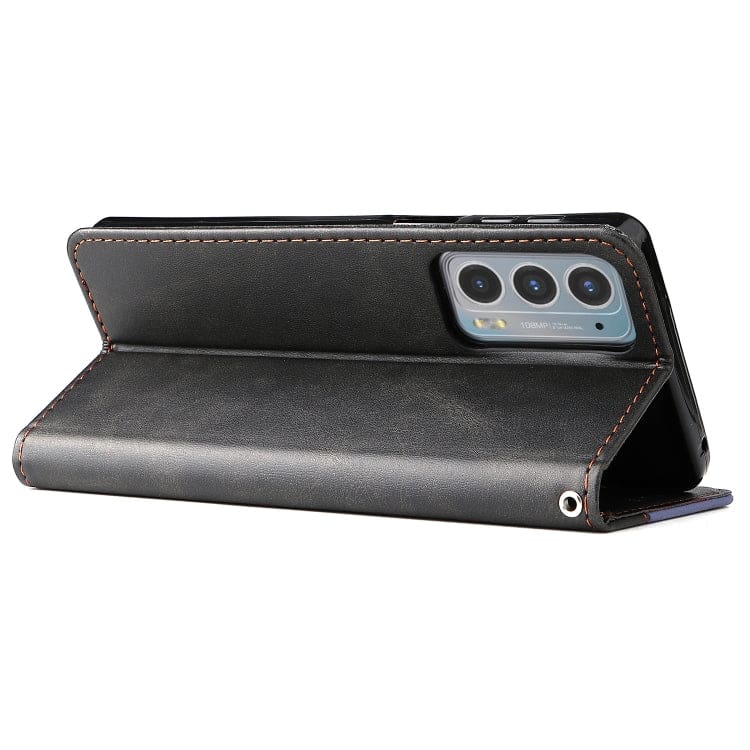 Motorola Edge 20 - Splash Flip Phone Cover/Wallet with Card Slots, Magnetic Flap, Dual Colour - Image 6