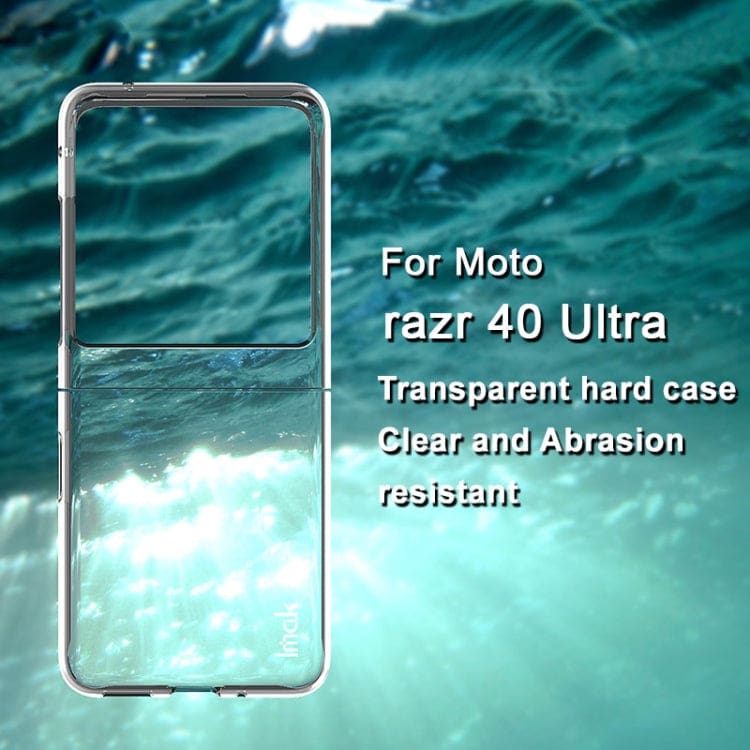 Motorola Moto Razr 40 Ultra IMAK Transparent Crystal Cover - Image 5