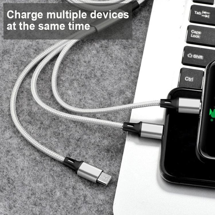 Noco 5A 3-IN-1 Multi-Tip Braided Super Fast Charging Cable, Data Transfer, 1.2Metre - Image 6