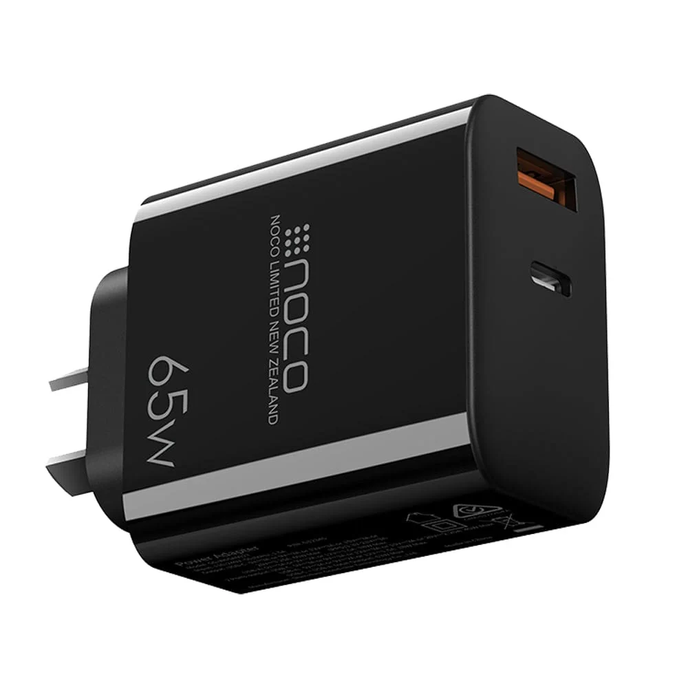 NOCO 65W AC GaN Fast Charger, NZ/AU Certified, PD, PD PPS, QC3.0 - Up to 65W max - Image 6