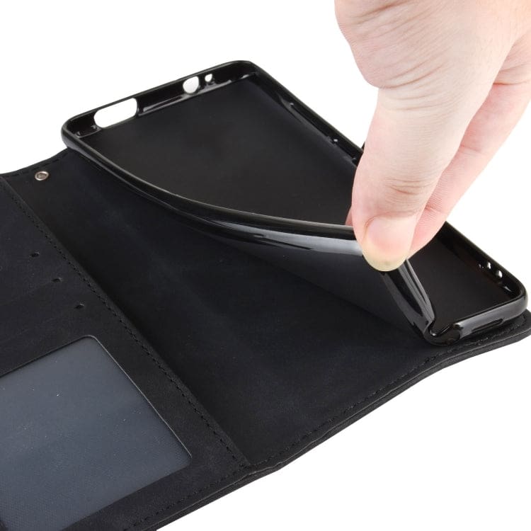 Nokia C01 Plus Deluxe Flip Cover Case, Credit Card Slots, Magnetic Closing - Image 7