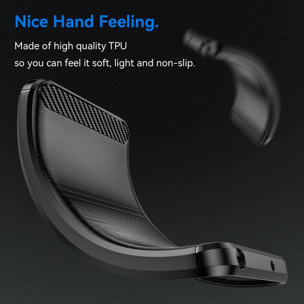 Nokia C12 4G / C12 Pro / C12 Plus Carbon Brushed Texture Phone Cover - Image 3