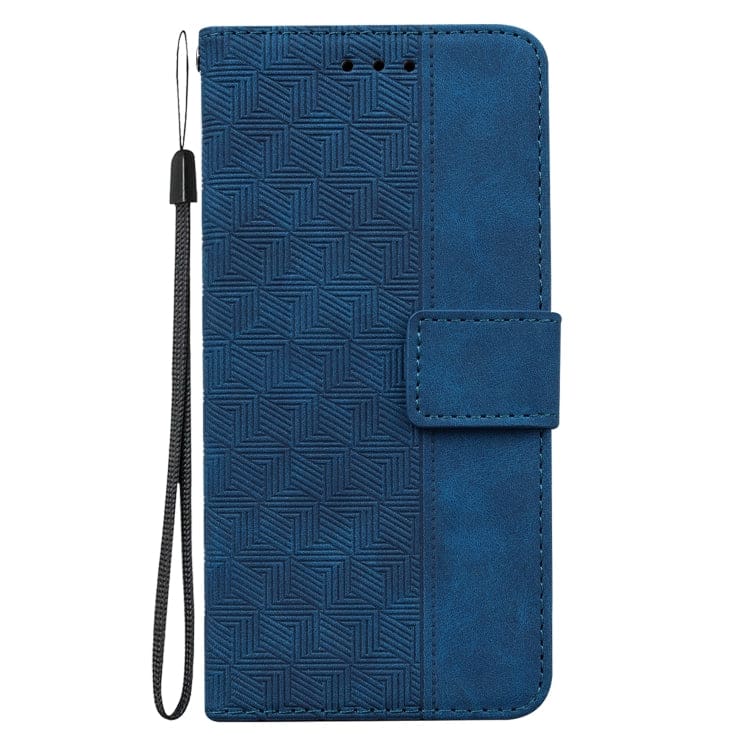 Nokia C2 2nd Edition Embossed Leather Flip Cover, Card Slots - Image 3