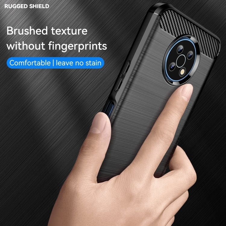 Nokia G50 Carbon Brushed Texture Phone Cover - Image 3