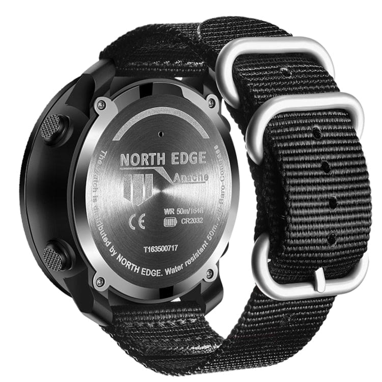 North Edge Multi-Function Digital Adventure Watch, Fitness, Barometer, Altimeter, Compass, Thermometer, 50 Metres Waterproof, - Image 8