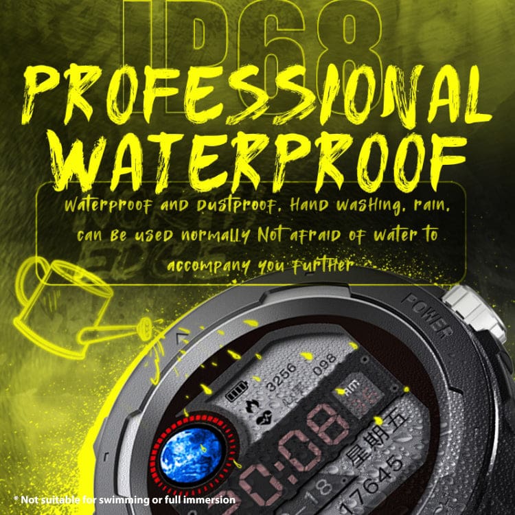 North Edge Mars 2 Rugged Watch, Water Resistant, Fitness Recording, Heart Rate, Blood Oxygen Monitoring - Image 7