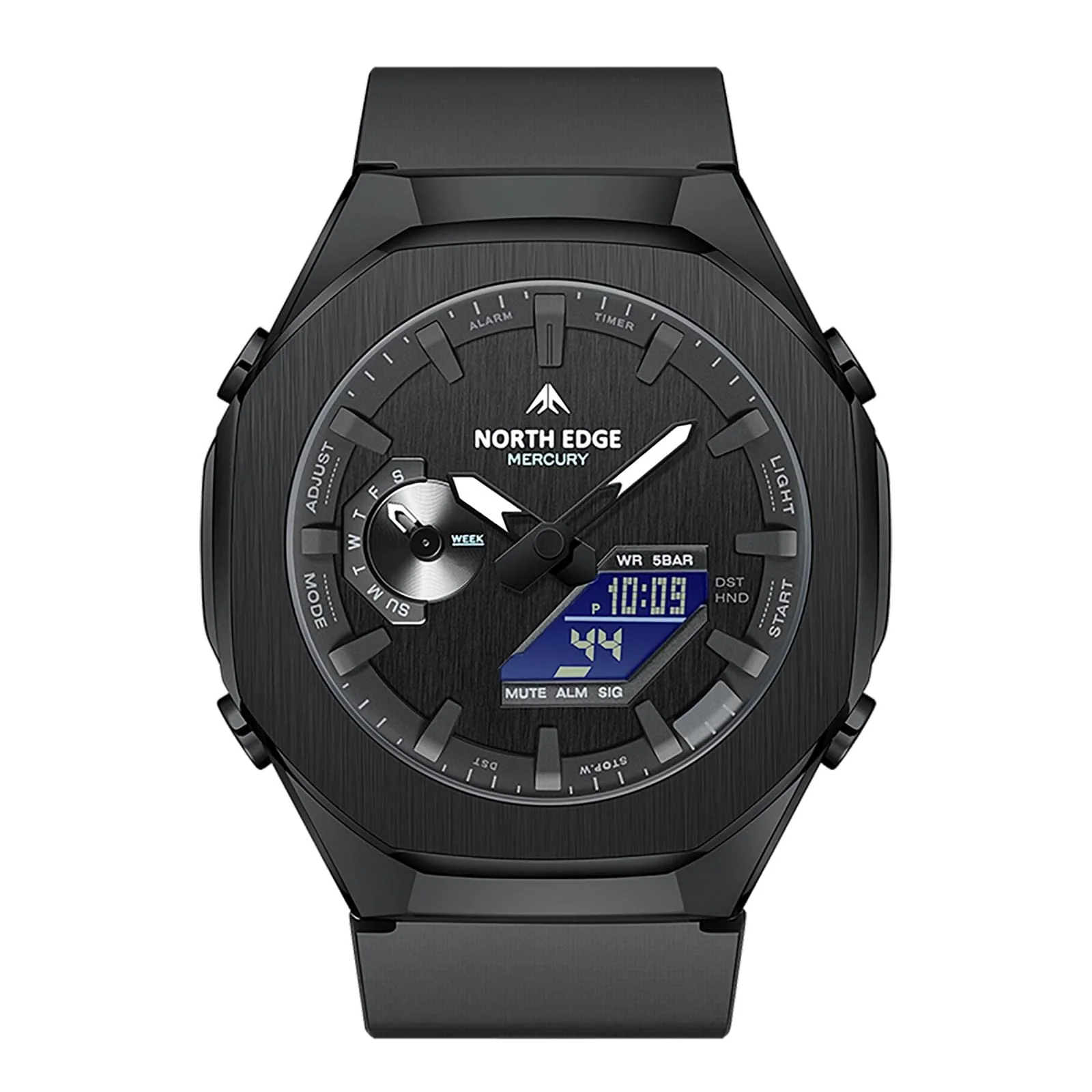 North Edge Mercury Adventure Watch, 5ATM Waterproof, Alarm - Image 11