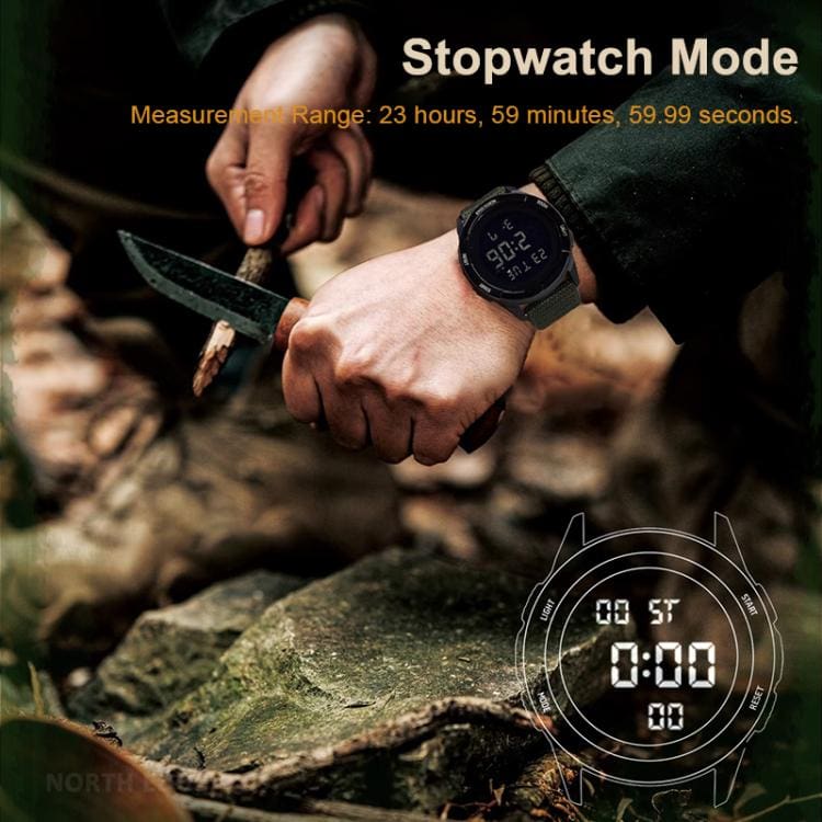NORTH EDGE TERRAX: Rugged Lightweight Outdoor Watch |5ATM Water Resistant - Image 5