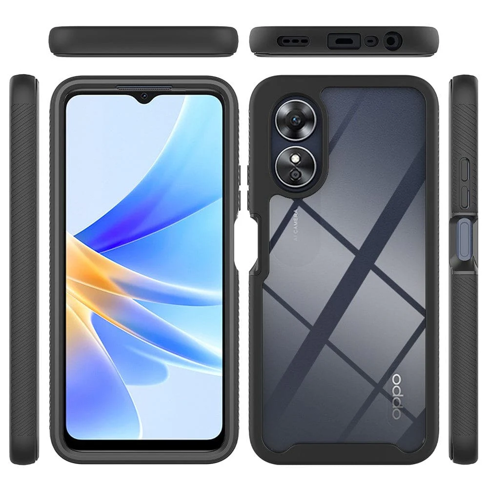 Oppo A17 4G Full Enclosure Protective Cover with Screen Protector - Image 4