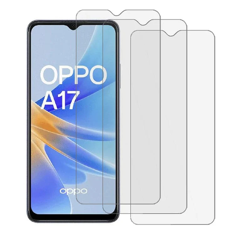 [3 PACK] OPPO A17 / A58 5G / A78 5G Tempered Glass Screen Protector, High Hardness, Anti-Scratch