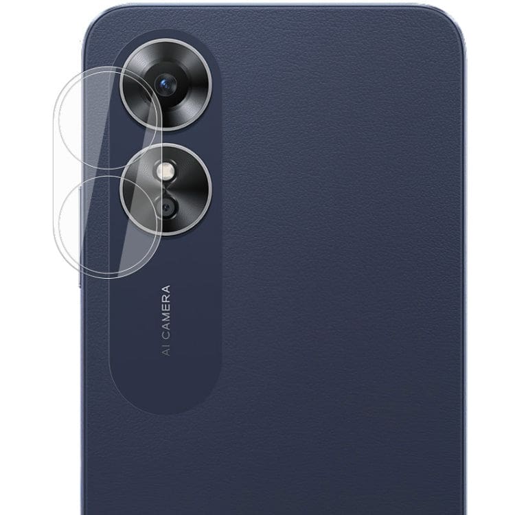 Oppo A17 IMAK Glass Camera Lens Protector and Cap - Image 2