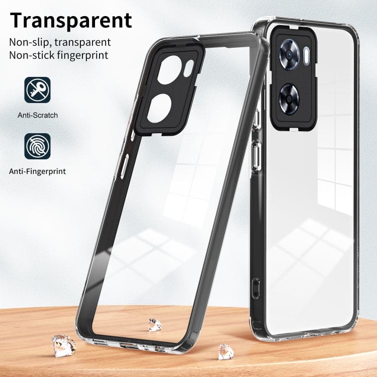 Oppo A57 4G / A57E / A57S / A77 Candy TPU Transparent Back Phone Cover - Image 2