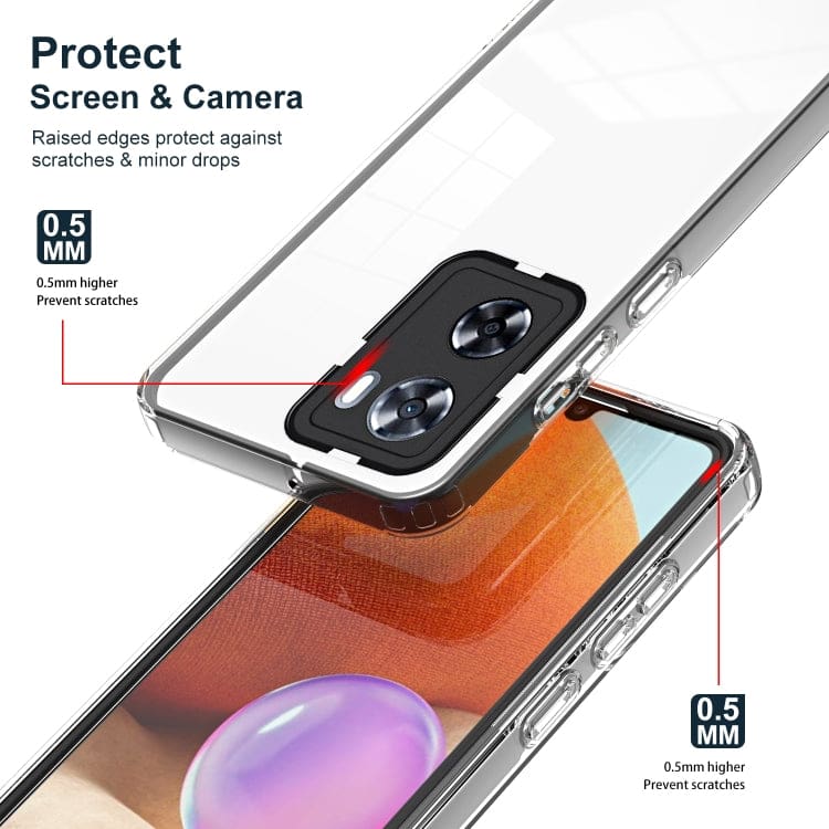 Oppo A57 4G / A57E / A57S / A77 Candy TPU Transparent Back Phone Cover - Image 3