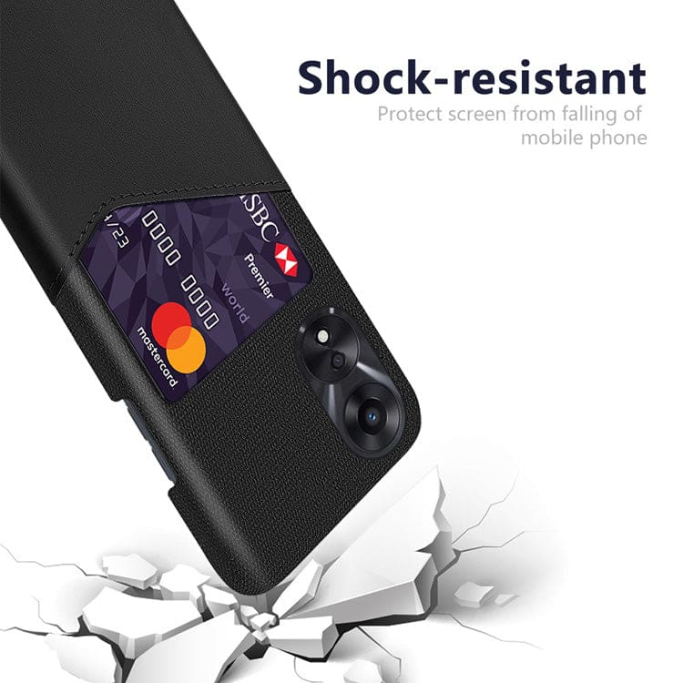 Oppo A58 5G / A58X / A78 5G Rear Card Slot Cover, Fabric Texture - Image 3