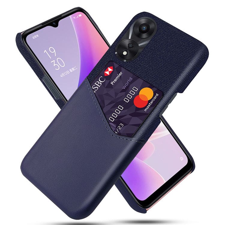 Oppo A58 5G / A58X / A78 5G Rear Card Slot Cover, Fabric Texture - Image 7