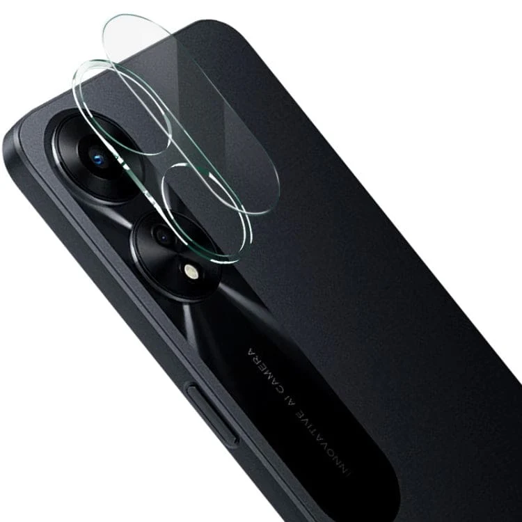 Oppo A58 5G IMAK Glass Camera Lens Protector and Cap - Image 2