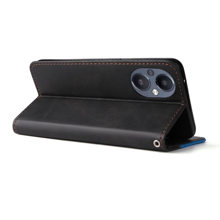 Oppo A96 5G / Reno7 Z 5G Splash Flip Phone Cover/Wallet with Card Slots, Magnetic Flap, Dual Colour - Image 4