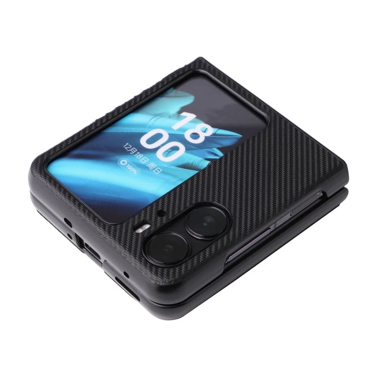 Oppo Find N2 Flip Carbon Rigid Cover, Carbon Fiber Texture - Image 5