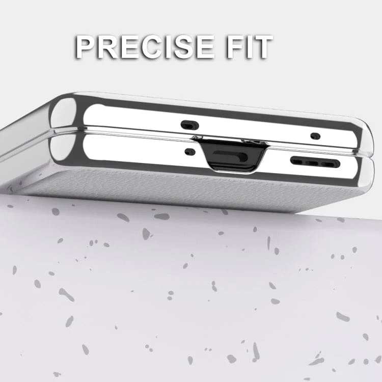 Oppo Find N2 Flip Electroplated Cover, Hinged, Rigid Shell - Image 3