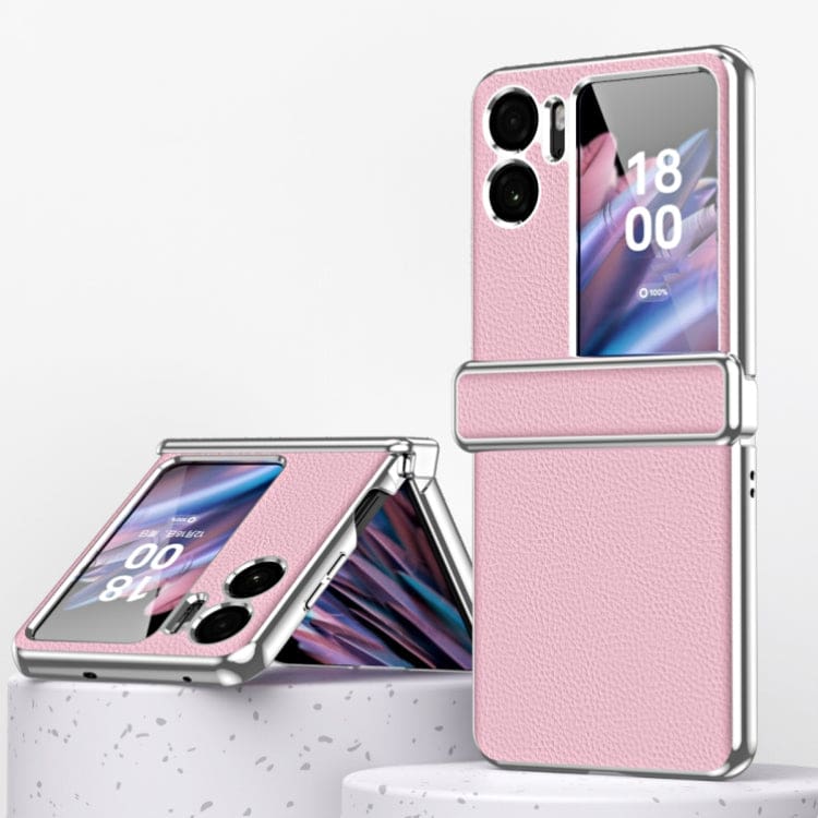 Oppo Find N2 Flip Electroplated Cover, Hinged, Rigid Shell - Image 7