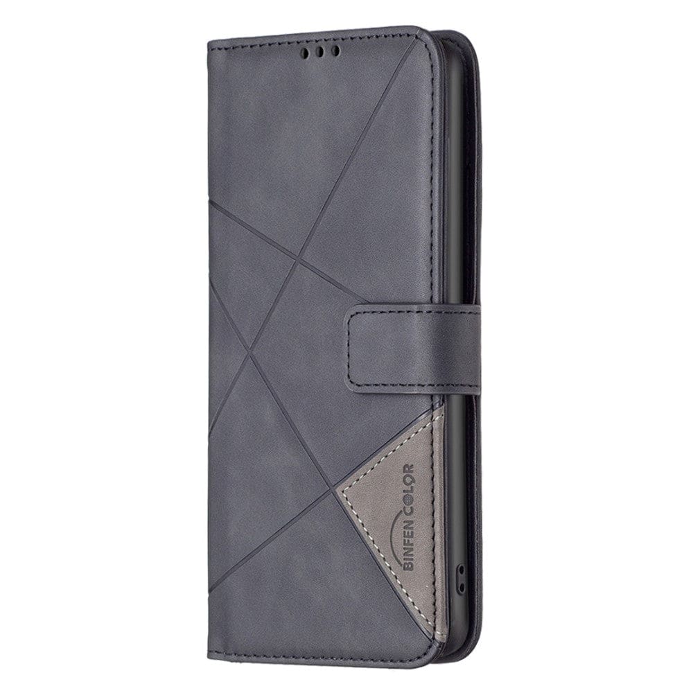 Oppo Find X7 Ultra Rhombus Wallet Flip Cover, Card Holder - Image 5