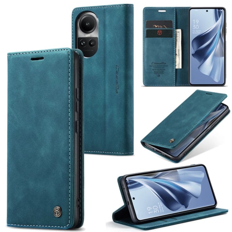 Oppo Reno 10 5G / Reno 10 Pro 5G CaseMe 013 Wallet Flip Cover, Magnetic Closing Cover, Card Slots - Image 10