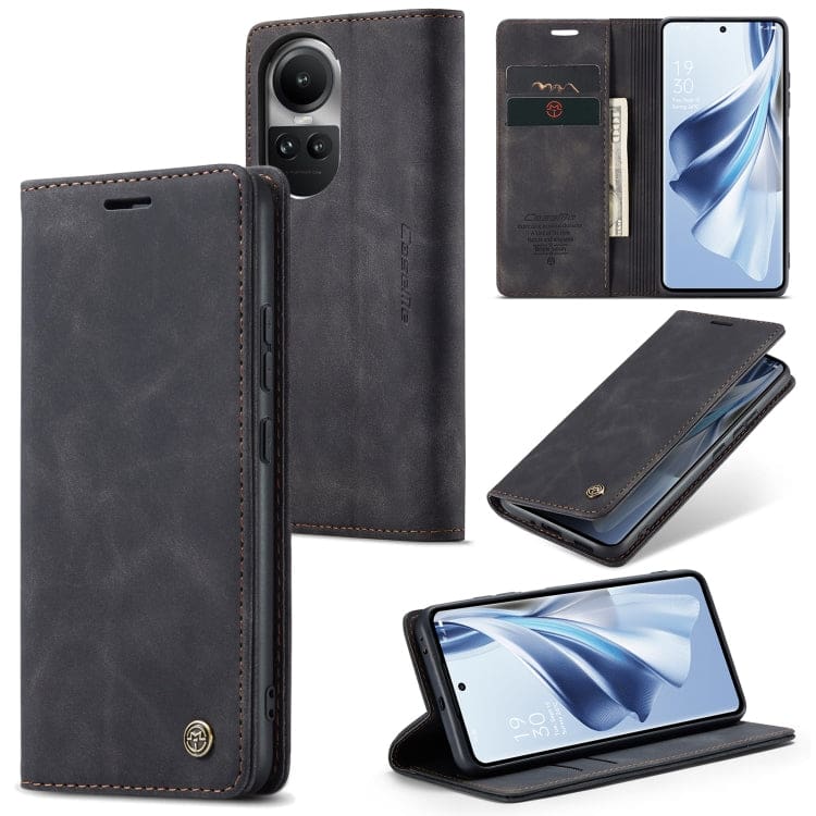 Oppo Reno 10 5G / Reno 10 Pro 5G CaseMe 013 Wallet Flip Cover, Magnetic Closing Cover, Card Slots - Image 9