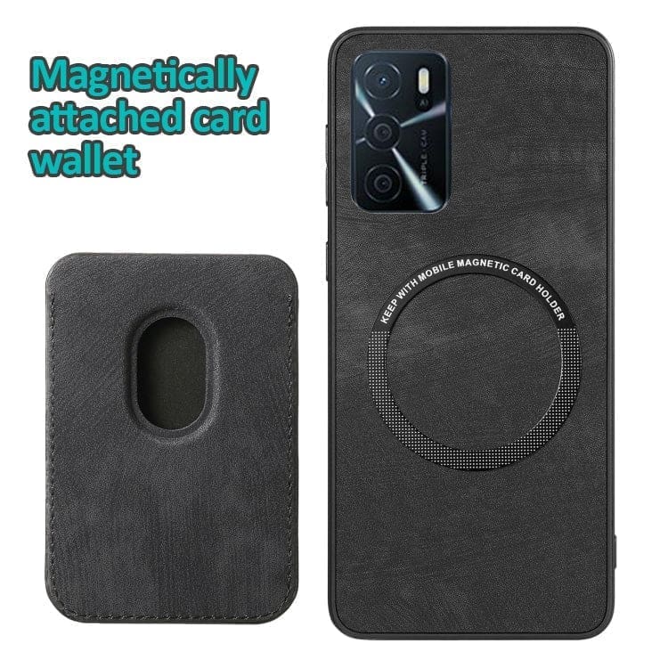Oppo Reno 10 5G Smooth Leather Magsafe Cover with Removable Card Wallet - Image 2