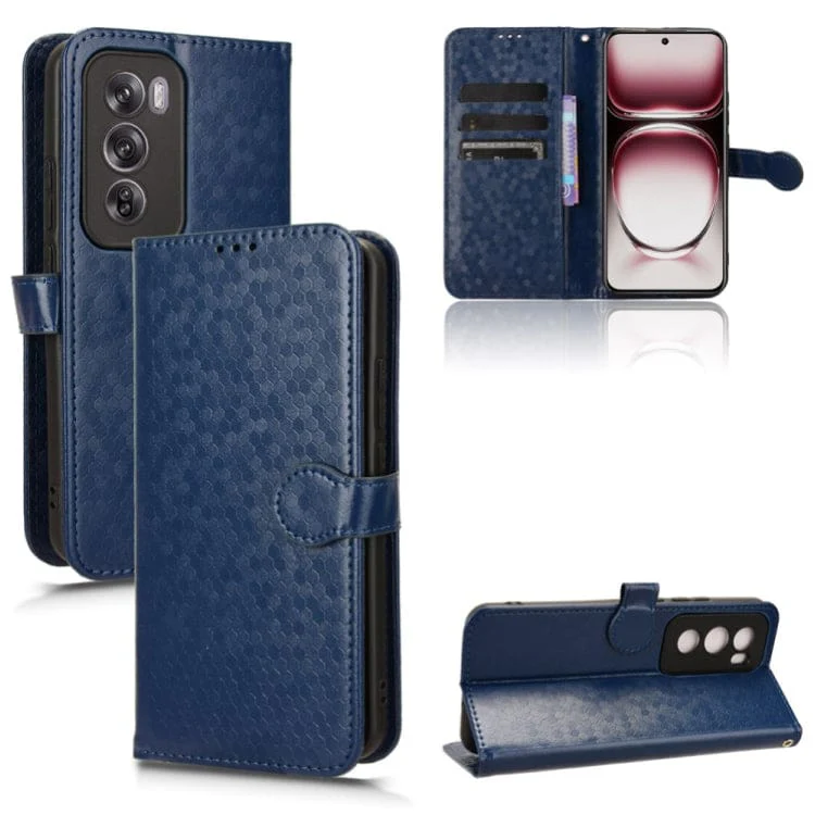 Oppo Reno 12 Pro 5G Honeycomb Wallet Flip Cover, Card Holder - Image 8