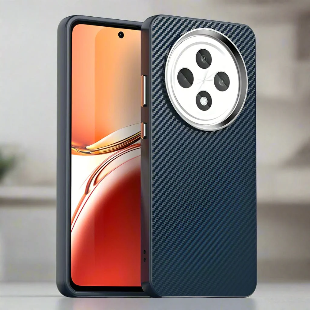 Oppo Reno12 F 5G / Oppo F27 5G IMD Carbon Texture Rigid Rear Cover