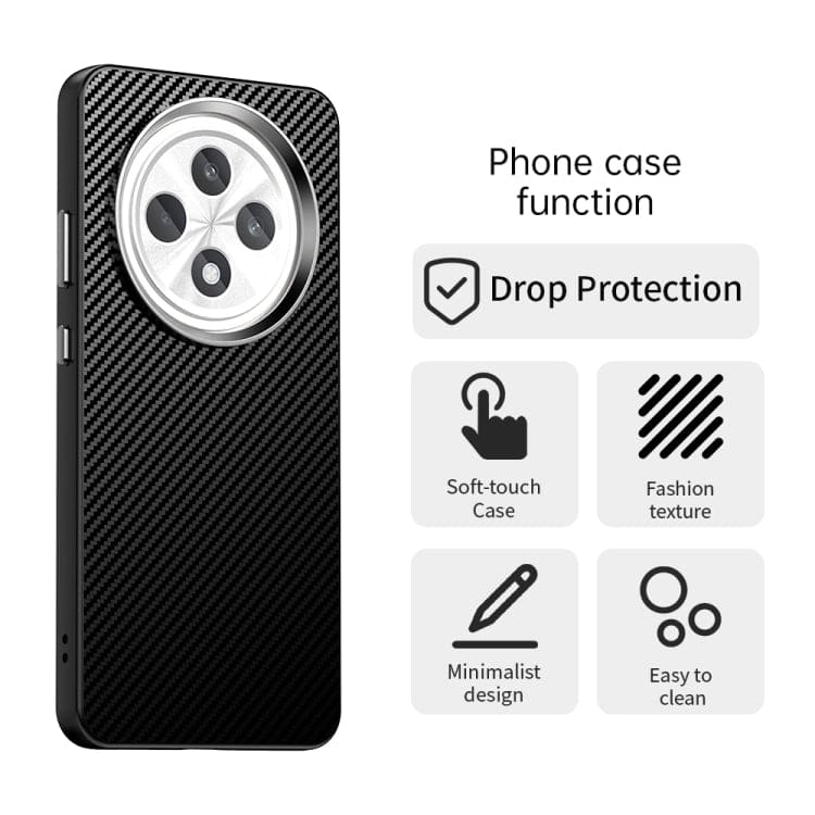 Oppo Reno12 F 5G / Oppo F27 5G IMD Carbon Texture Rigid Rear Cover - Image 6